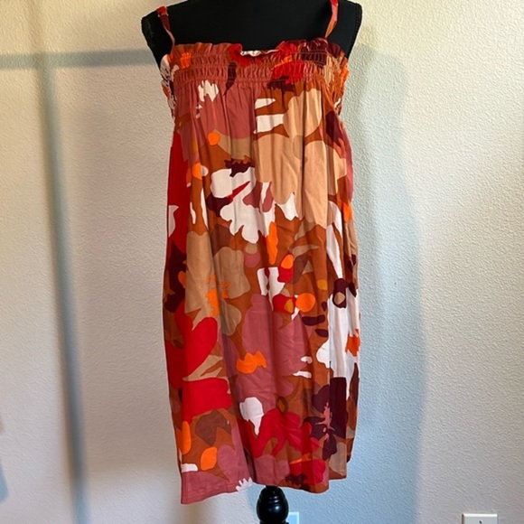 Sanctuary Dresses & Skirts - Sanctuaries, sundress, beautiful, fall colors, red browns orange​